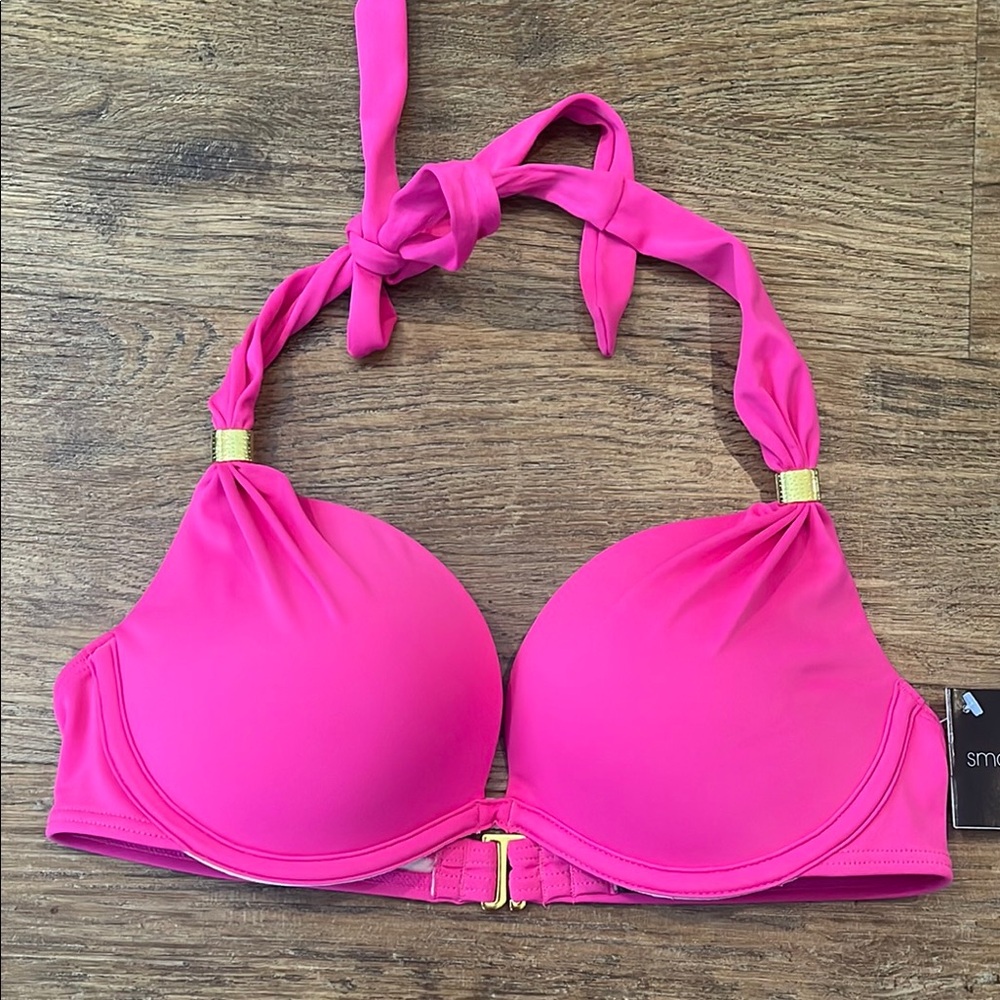 Smart & Sexy Pink Bikini Top